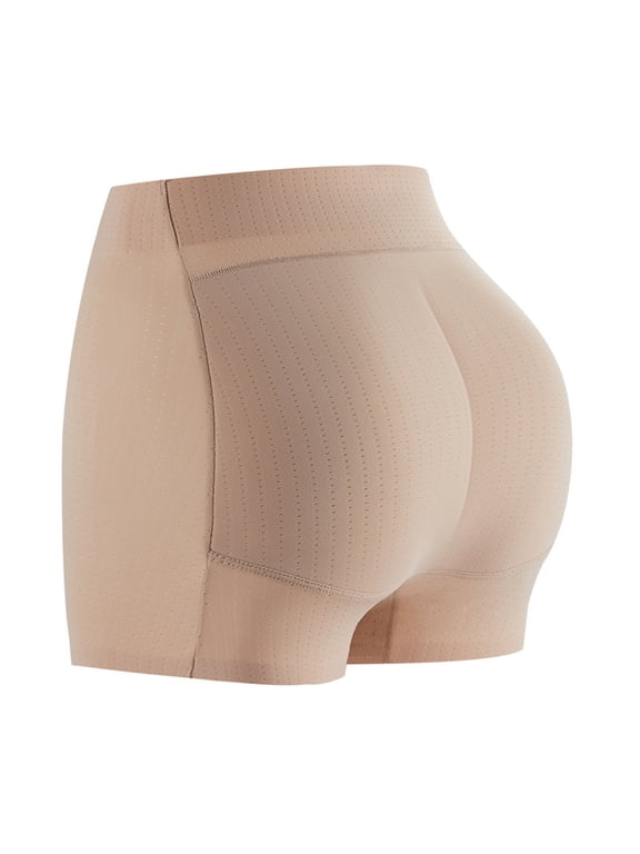 Women's Seamless Butt Lifter Padded Underwear Booty Pads Butt Enhancer Shapewear Panties for Daily Office Party Gym