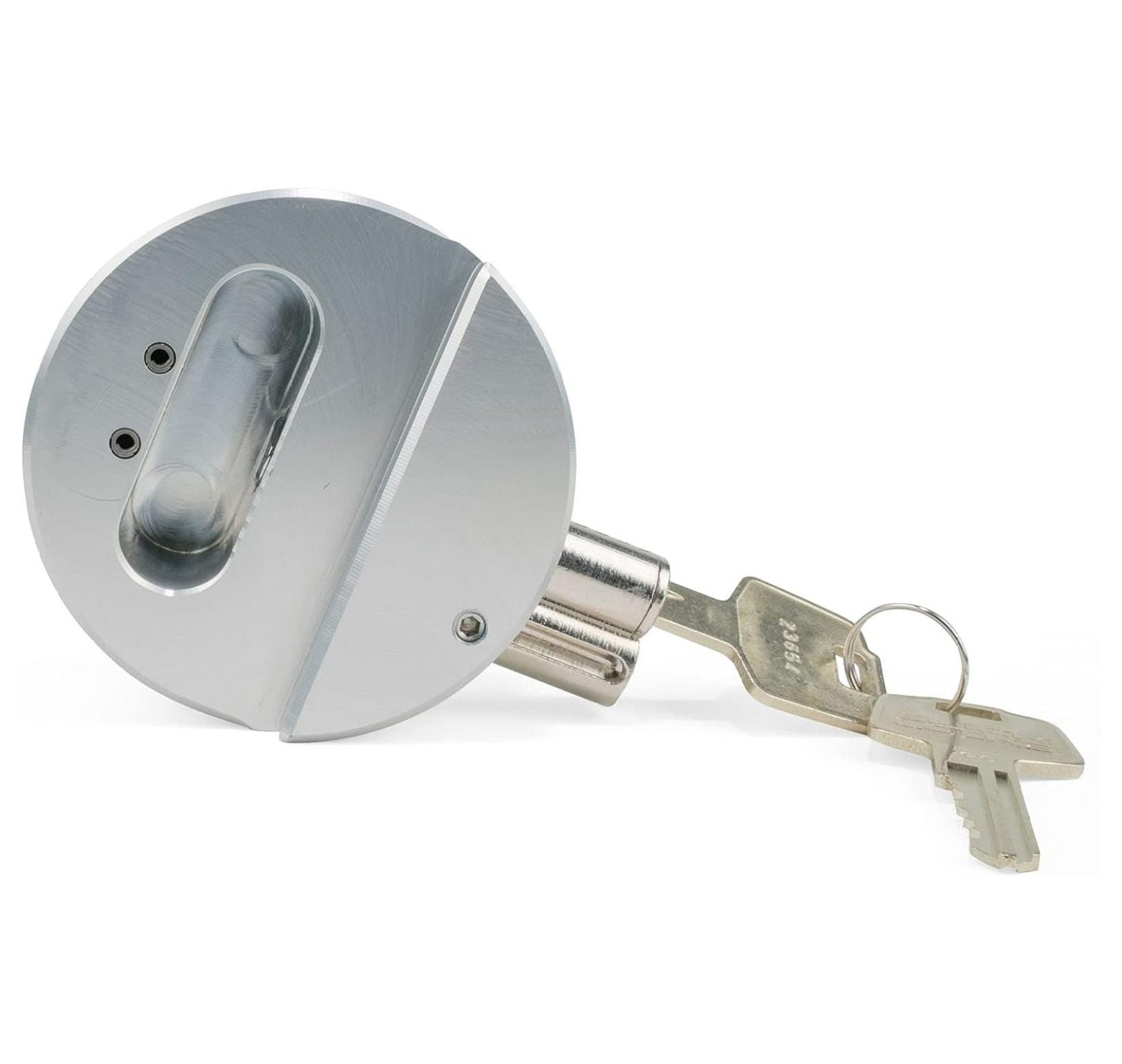 LoWyiL (qty2) ALPL2 Hockey Puck Lock Aluminum Security Lock KEYED Alike