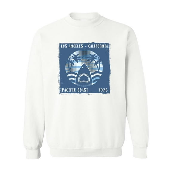 Loa Angeles Pacific Coast. Sweatshirt Men -Image by Shutterstock, Male 5X-Large