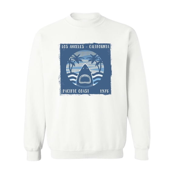 Loa Angeles Pacific Coast. Sweatshirt Men -Image by Shutterstock, Male XX-Large