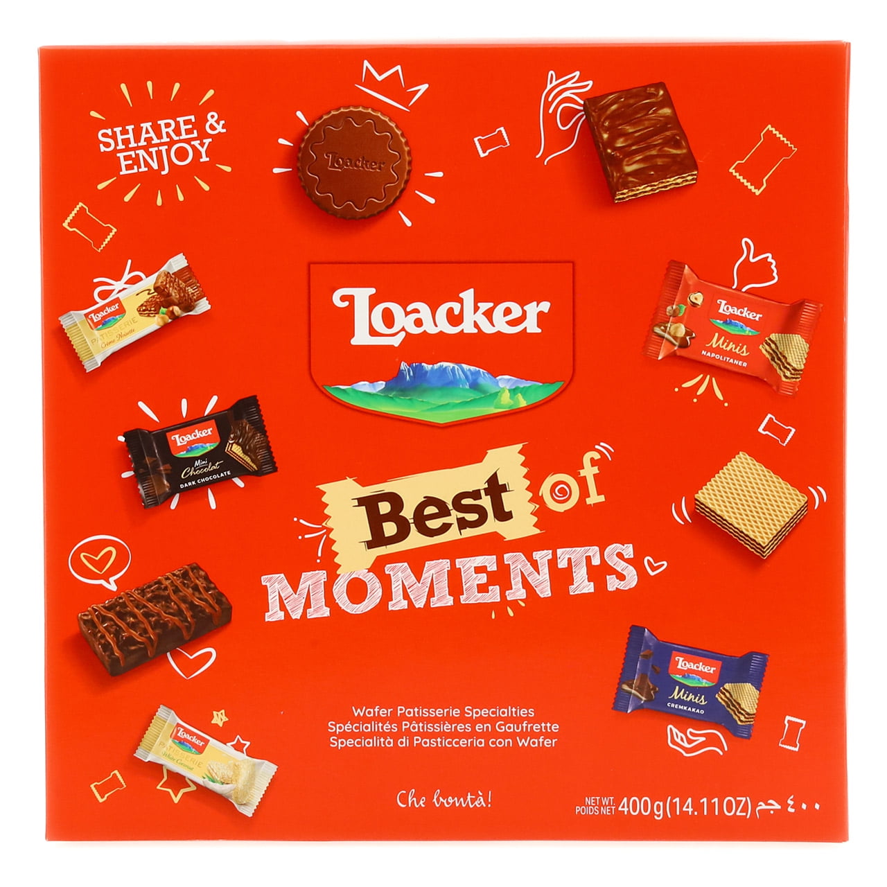 Loacker Best of Moments - Wafers & Chocolate S