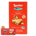 thumbnail image 1 of Loacker Classic Hazelnut Wafers, Non-GMO Crème-Filled Wafer Cookies, 45g/1.59oz, Pack of 12, 1 of 7