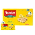 thumbnail image 1 of Loacker Classic Lemon Wafers, Non-GMO Crème-Filled Wafer Cookies, 1.59oz, Pack of 12, 1 of 7