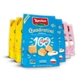 thumbnail image 1 of Loacker Quadratini Fruity Variety Pack Wafer Cookies LARGE - Mix of Lemon, Vanilla, and Raspberry Yogurt - Premium Crispy Bite Size Wafers - LARGE Pack of 6, 1 of 9