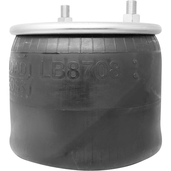 Load Boss LB8708 Heavy Duty Metal Base Air Spring, Replaces Hendrickson S21966 And Firestone 8708