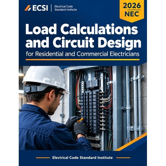 Load Calculations and Circuit Design for Residential and Commercial Electricians, 2026 NEC, (Paperback)