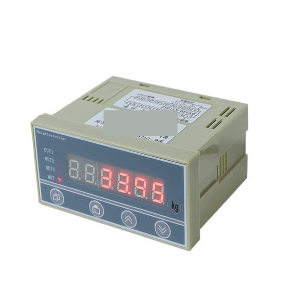 Load Cell Indicator Weight Sensor High Accuracy Weighing Controller Weight Indicator Digit LED Display 2-pin ,High Accuracy