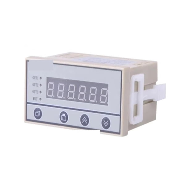 Load Cell Indicator Weight Sensor Weighing Controller Weight Indicator 6-Digit LED Display ,Easy to Use