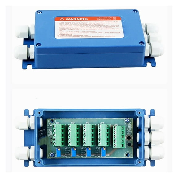 Load Cell Junction Box 5 Holes 4-Wire Junction Box Weighbridge/Weighbridge/Weighing Sensor Weighing Sensor ,Comprehensive Accuracy