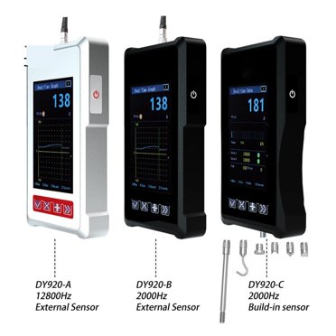 Push Force Machine Portable Force Gauge Digital Hand Dynamometer Measuring Instrument ...