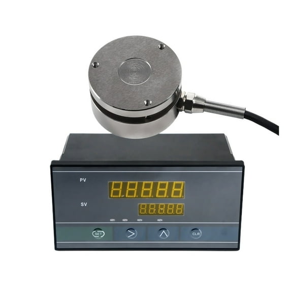 Load Cell Sensor + Indicator Display,Test Compression Force Weight Pressure Sensor For Scale ,Quick Response Design
