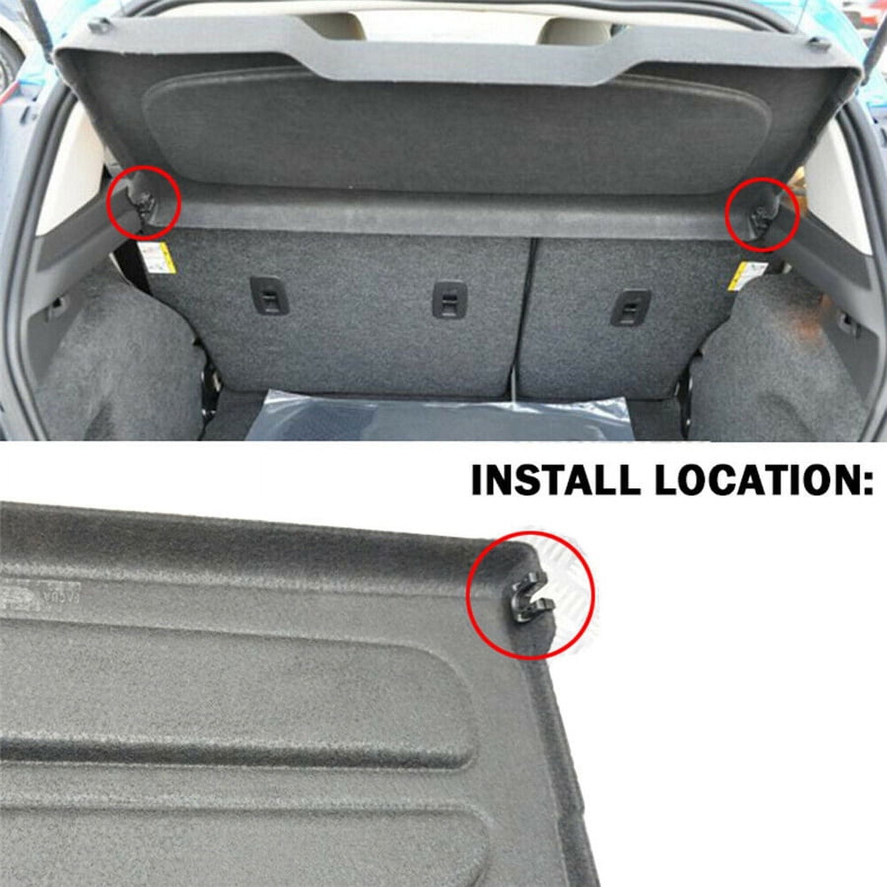 Load Cover Parcel shelf clips pivot mount for ford focus mondeo Fiesta