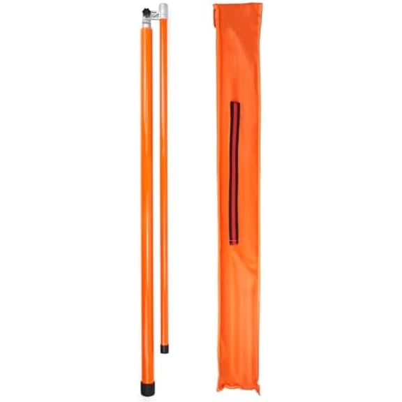 Load Height Measuring  - 15 Ft Adjustable Measuring Pole for Accurate  Load Transportation - Fiberglass Height  for ,  Haulers