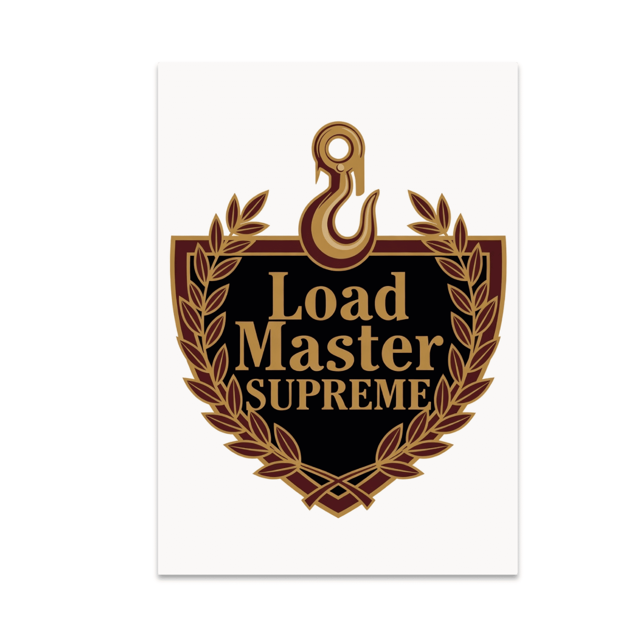 Load Master Supreme Badge Wall Decor - Loading Expertise Enthusiast ...