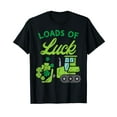 thumbnail image 1 of Load Of Luck Bulldozer Shamrock St Patricks Day Boys T-Shirt, 1 of 5
