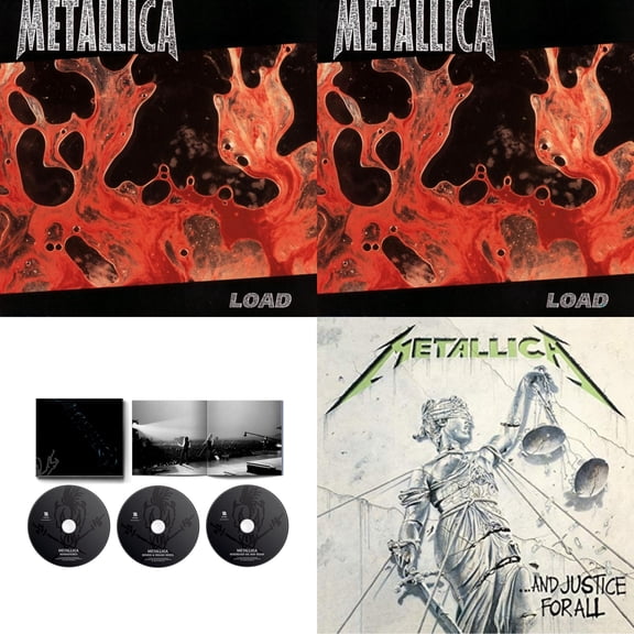 Load (Remastered) & Load (Remastered/3CD/Expanded Edition) & Metallica (Remastered/Expanded/3CD) & And Justice For All (Remastered)