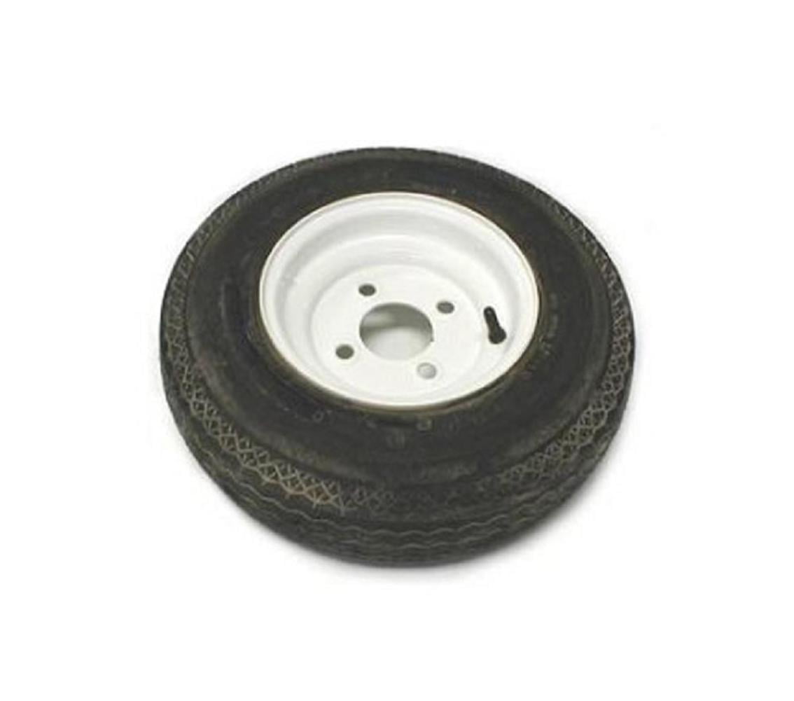 Load Star 30780 Tire and Wheel Assembly - 530x12 - 4 Hole - White Rim ...