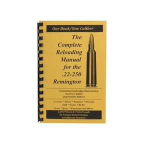 Loadbooks USA 22-250 Remington Reloading Manual