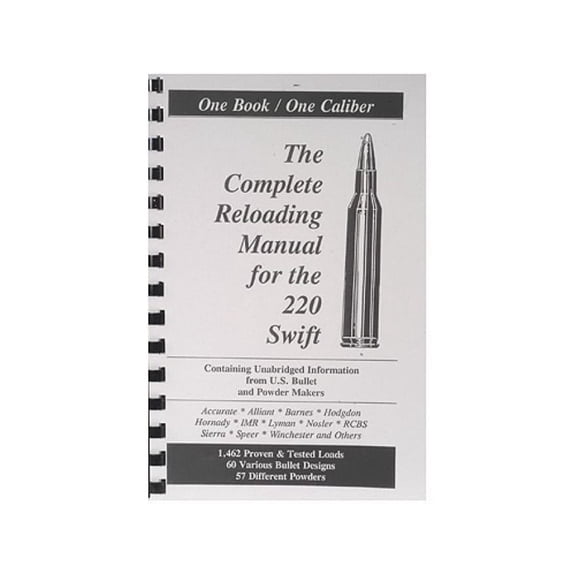 Loadbooks USA 220 Swift Reloading Manual