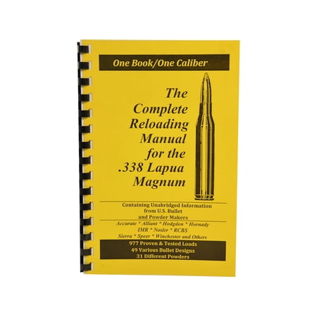 Loadbooks USA 338 Lapua Magnum Reloading Manual