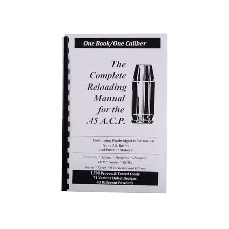 Loadbooks USA 45 ACP Reloading Manual