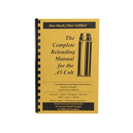 Loadbooks USA 45 Colt Reloading Manual