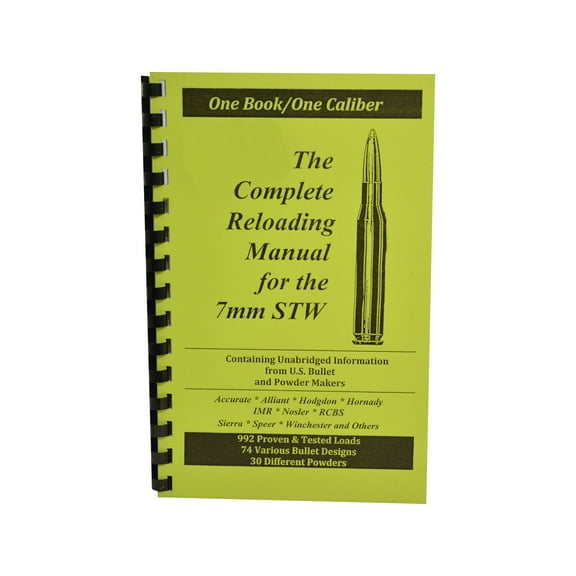 Loadbooks USA 7mm STW Reloading Manual