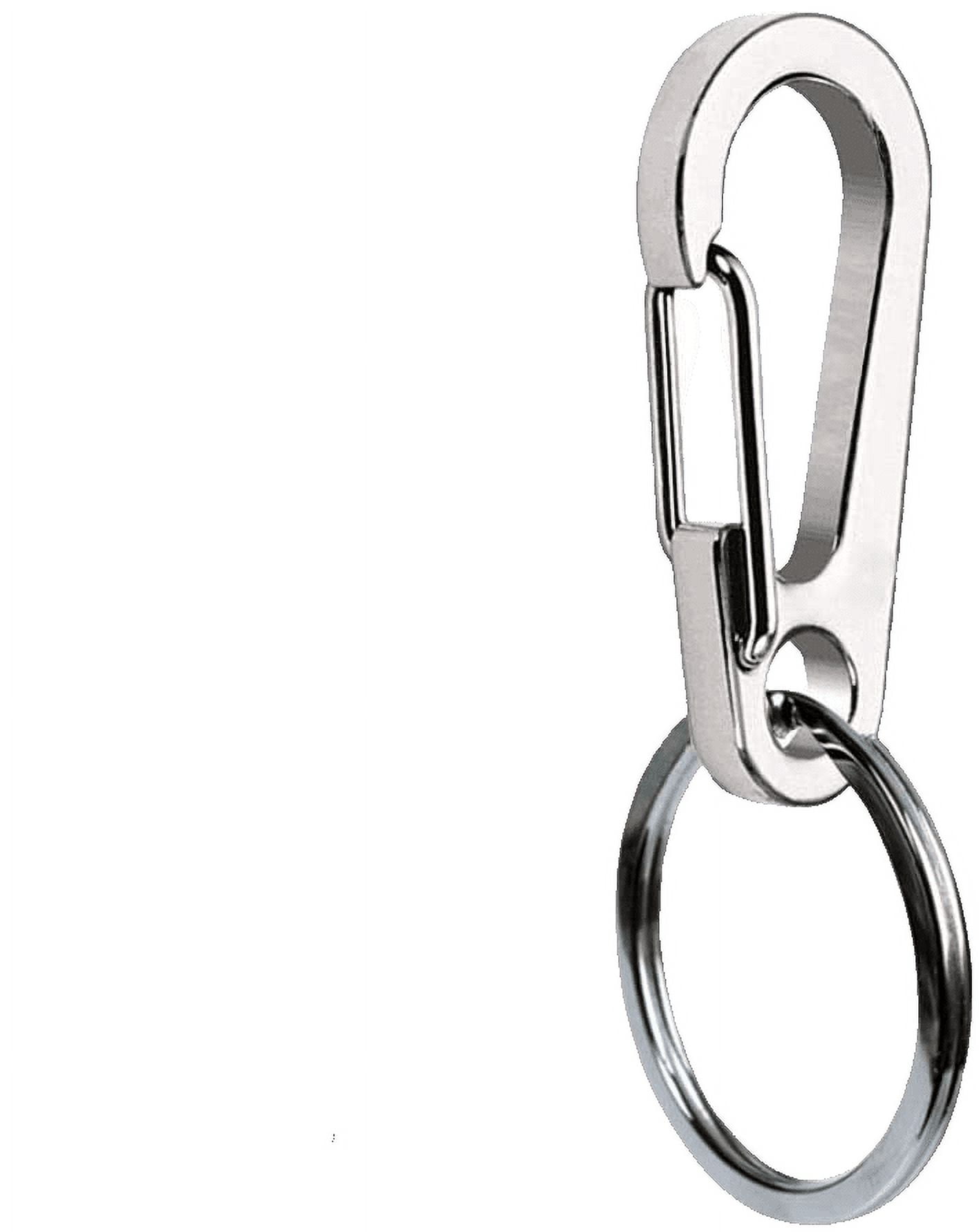 Loaded Dog Tag Clip, Stainless Steel 304 Heavy Duty Quick Clip Pet ID