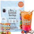 thumbnail image 1 of The Loaded Tea Shop Energy Drink Mix Sticks, Mom Mode 10 Pack, Sugar-Free, Zero Calories, 200mg Natural Caffeine, No Artificial Colors/Flavors, Powder Packets w/ B Vitamins, 1 of 6