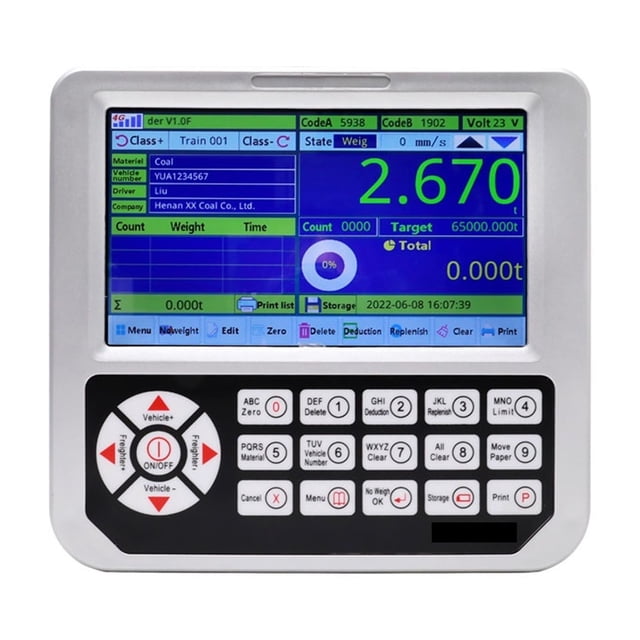 Loader Electronic Scale Forklift Intelligent Pound High Precision ...