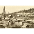 thumbnail image 1 of Loading An Oil Train In The Pennsylvania Oil Region. Ca. 1880. History (36 x 24), 1 of 2