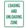 thumbnail image 1 of Loading And Unloading Zone Sign,, 1 of 8