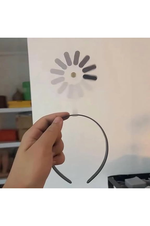 "Loading" Creative Headband/Hairpin – Funny Progress Bar Hair Accessory, Witty "Loading…" Headband and Pin Combo for Festivals, Parties, Meme Lovers, Lightweight Comfortable Costume Accent