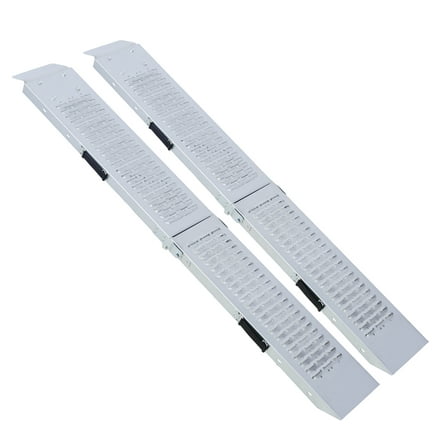 Loading Ramps 2 Pack, 950lbs Folding Ramp for Motorcycle & Bike - 63 Inch Steel Access Ramp