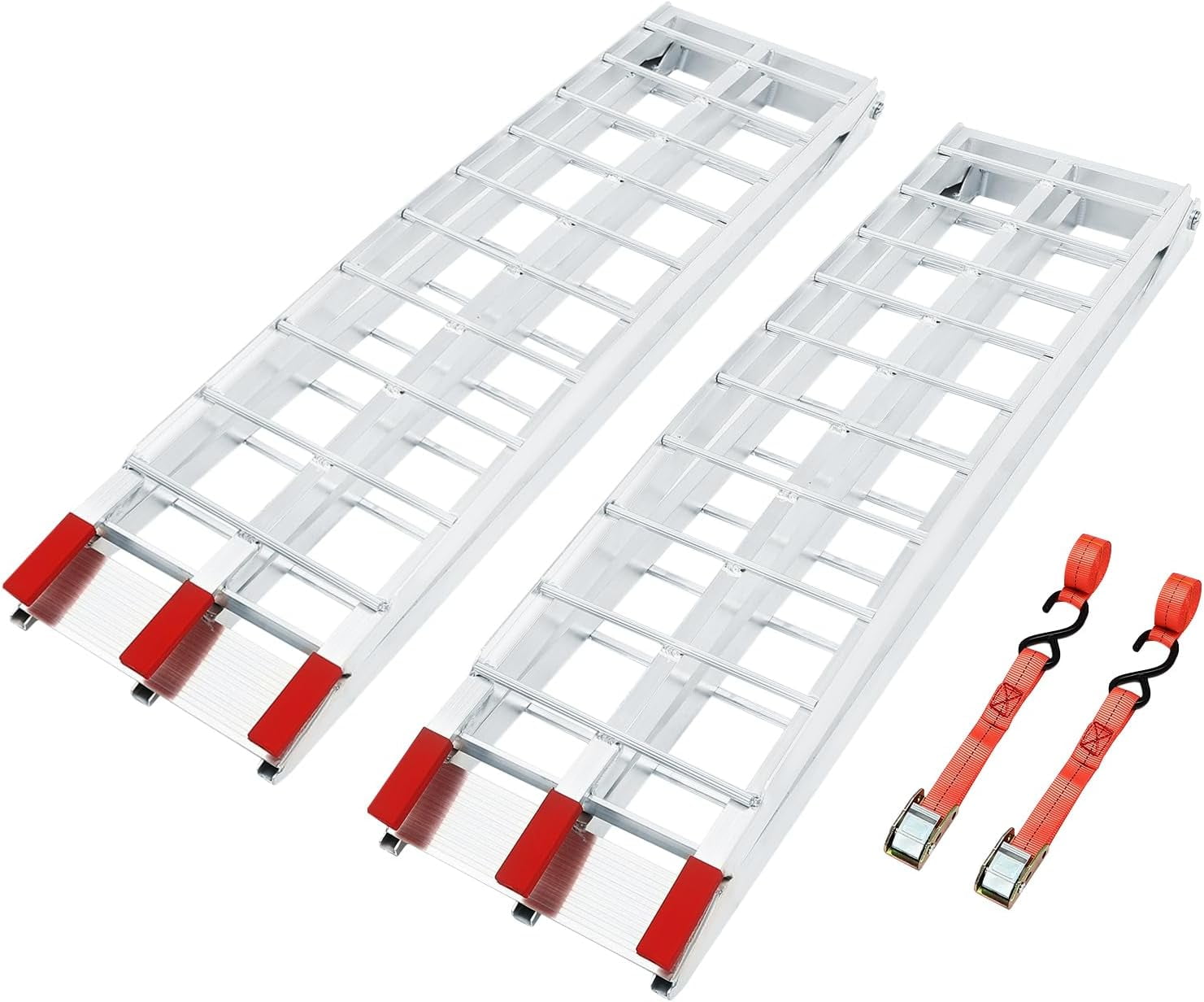 Loading Ramps 89.8x11inch Aluminum 2Pcs Foldable Loading Ramps Truck ...