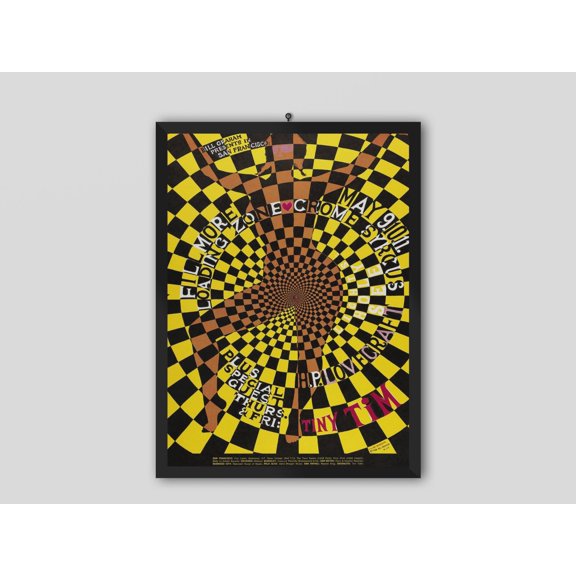 Loading Zone, Tiny Tim Fillmore Concert Poster
