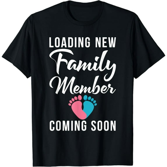 Loading new Family Member coming soon Baby Reveal T-Shirt