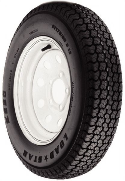 Load Star Tire and Rim Assembly: 4.80/4.00-8 B/4H