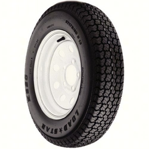 Loadstar ST Radial Tire and Wheel (Rim) Assembly ST175/80R-13 5 Hole C Ply