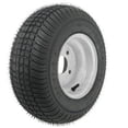 thumbnail image 1 of Loadstar 3H371 14" 205/65-10 K399 Bias Tire & Silver 10 x 6 Solid Wheel (Rim) Assembly with 1100 lb. Max Load Max Load, 1 of 3