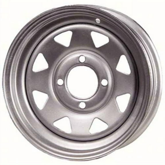 Kenda K550 St175/80D 13 Bias Tire W/ 5H Spoke Galvanized, Lrb Loadstar