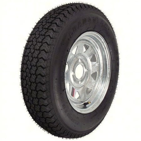 Loadstar Bias Tire and Wheel (Rim) Assembly ST185/80D-13 5 Hole D Ply Sansujyuku sansujyuku.com