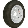thumbnail image 1 of Loadstar Bias Tire and Wheel (Rim) Assembly K353, 530-12 4 Hole 6 Ply, White without Stripes, Modular, 1 of 1