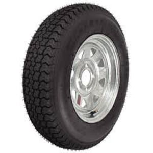 Loadstar Bias Tire and Wheel (Rim) Assembly ST215/75D-14 5 Hole C Ply Sansujyuku sansujyuku.com