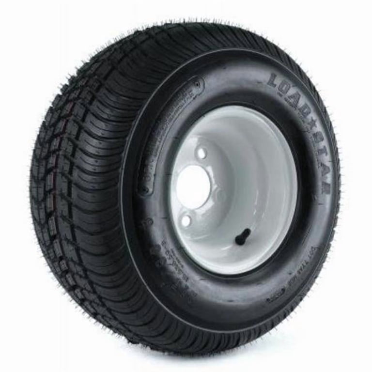 Loadstar Trailer Tire & 4-Hole Wheel 215/60-8 (18X850-8), LRC