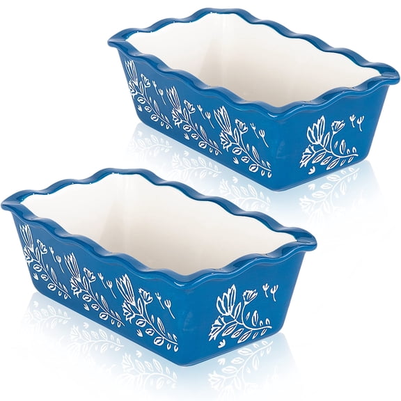 Loaf Pan Bread Ceramic Pans For Baking Porcelain Nonstick