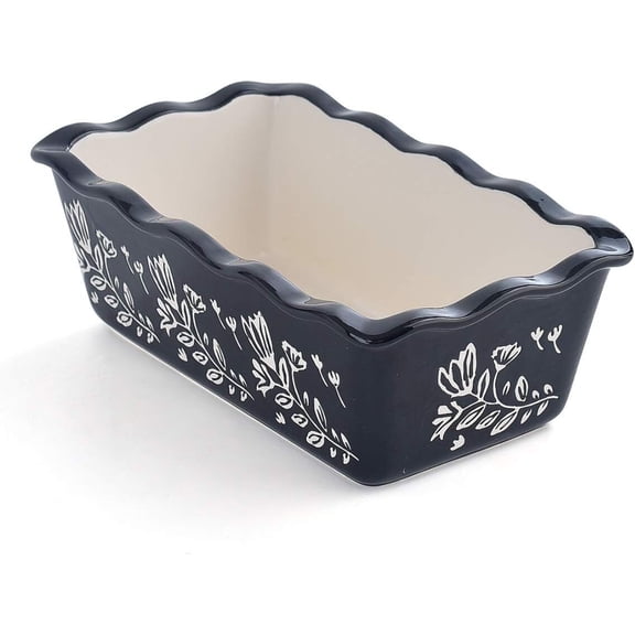 Loaf Pan Bread Pan Ceramic Loaf Pans for Baking Bread Porcelain Bread Loaf Pa...