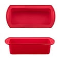 thumbnail image 1 of Loaf Pan Set, Oven Safe Silicone Baking Molds For Homemade Creations, Easy Release Non-stick Surface, Perfect For Bakers (2 Pack), 1 of 8
