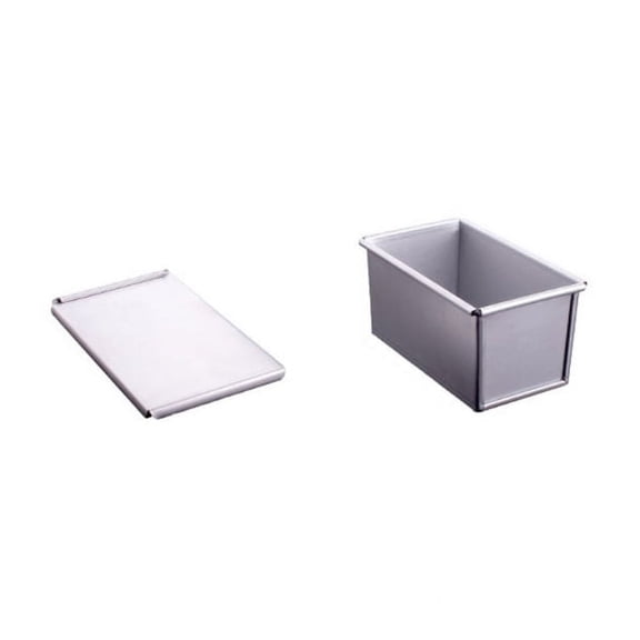 Loaf Pan with Lid Non-Stick Rectangle Toast Box Toast Pan Aluminum Alloy Material 6 Sizes Choose for Kitchen Oven Baking