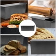 Loaf Pan with Lid, Steel Bread Mold with Cover, Non-Stick Large 900g ...